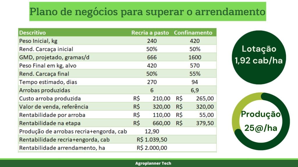 Desafio da pecuária: produzir 24 @/ha/ano para superar o arrendamento W5 PlanoNegocios 1024x576